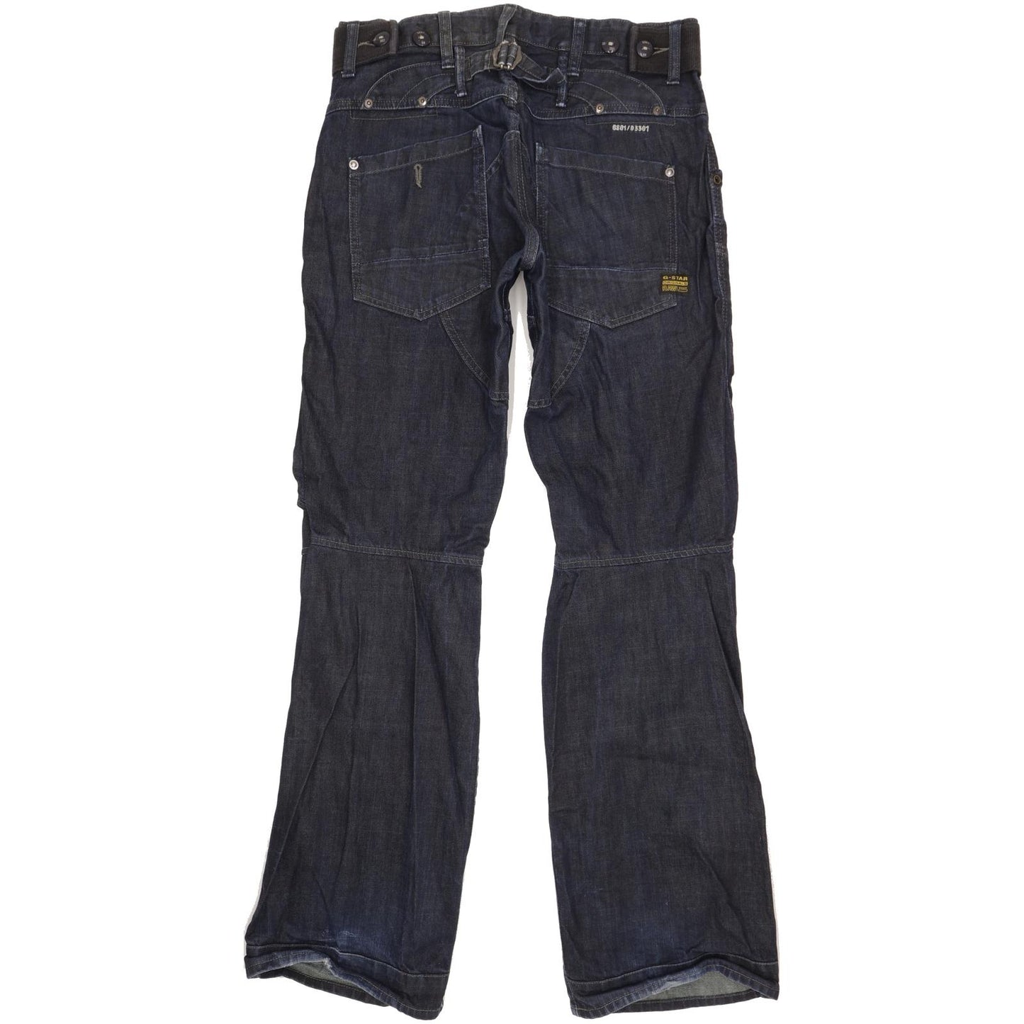 G-Star Storm 5620 Men Navy Straight Loose Jeans W32 L36