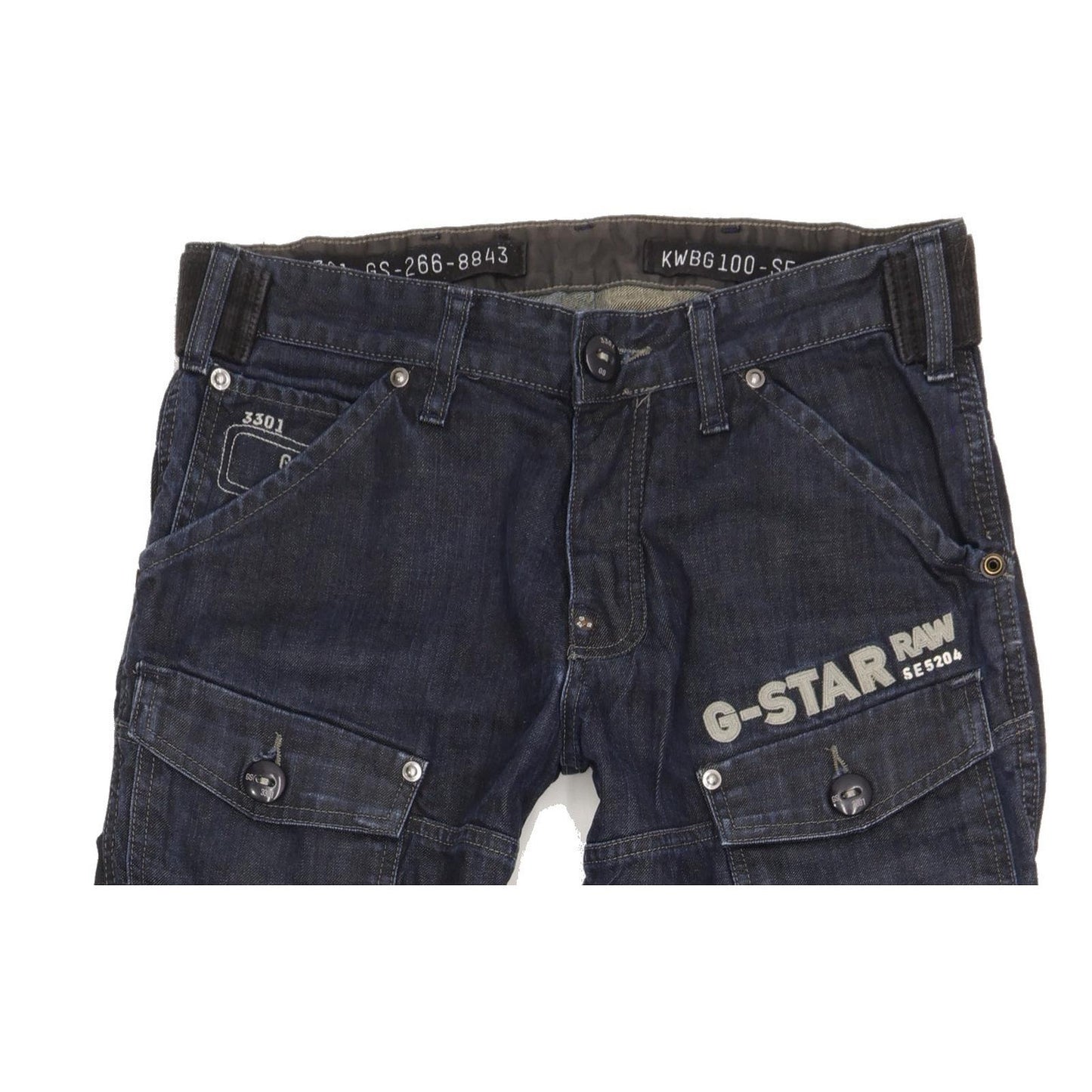 G-Star Storm 5620 Men Navy Straight Loose Jeans W32 L36