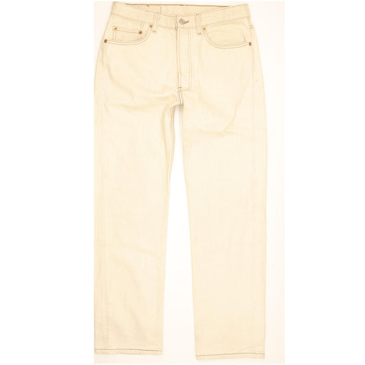 Levi's 501Made in USA Men Beige Straight Regular Jeans W32 L30