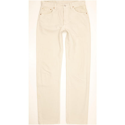 Levi's 501 Made in USA Men Beige Straight Regular Jeans W33 L35