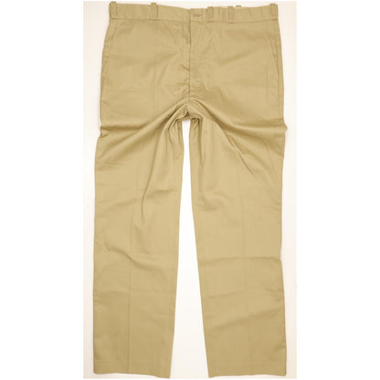 Lee Made in USA Men Beige Straight Regular Trousers W42 L34