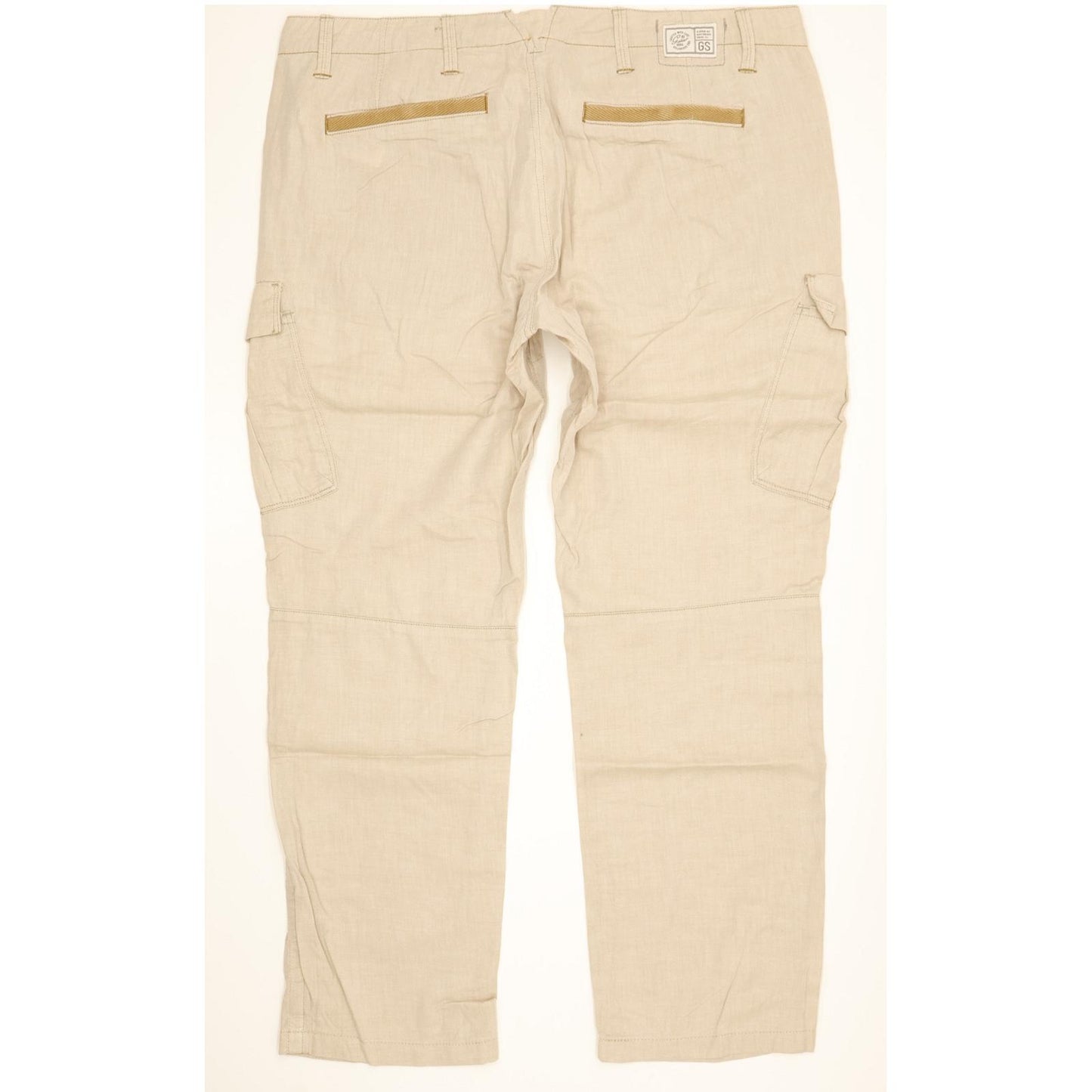 G-Star Rco Trooper Men Beige Straight Regular Stretch Trousers W30 L27