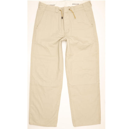 Lee Leesures 713 Men Beige Straight Regular Jeans W32 L29