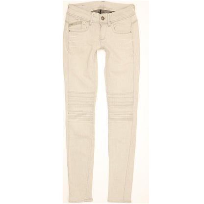 G-Star Lynn Avity Women Grey Skinny Slim Stretch Jeans W25 L32