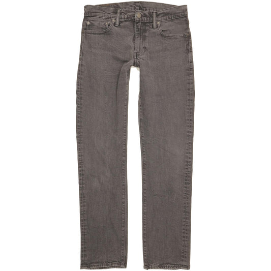 Levi's 504 Men Grey Straight Regular Stretch Jeans W31 L31