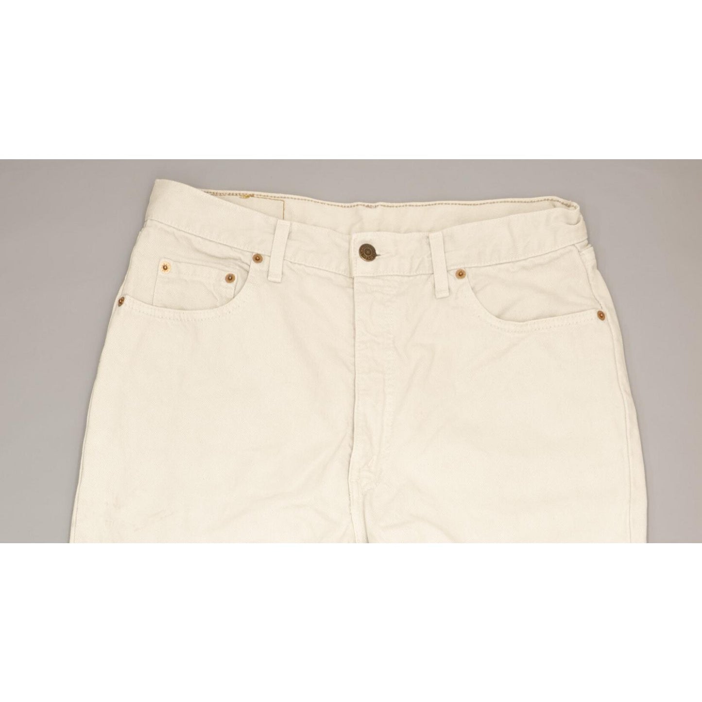 Levi's 881 Men Beige Straight Regular Jeans W34 L31
