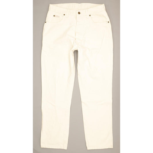 Wrangler Men White Straight Regular Jeans W32 L29