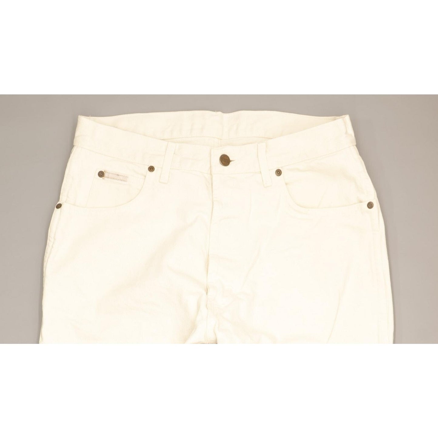 Wrangler Men White Straight Regular Jeans W32 L29