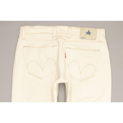 Levi's Women Beige Skinny Slim Stretch Jeans W30 L30
