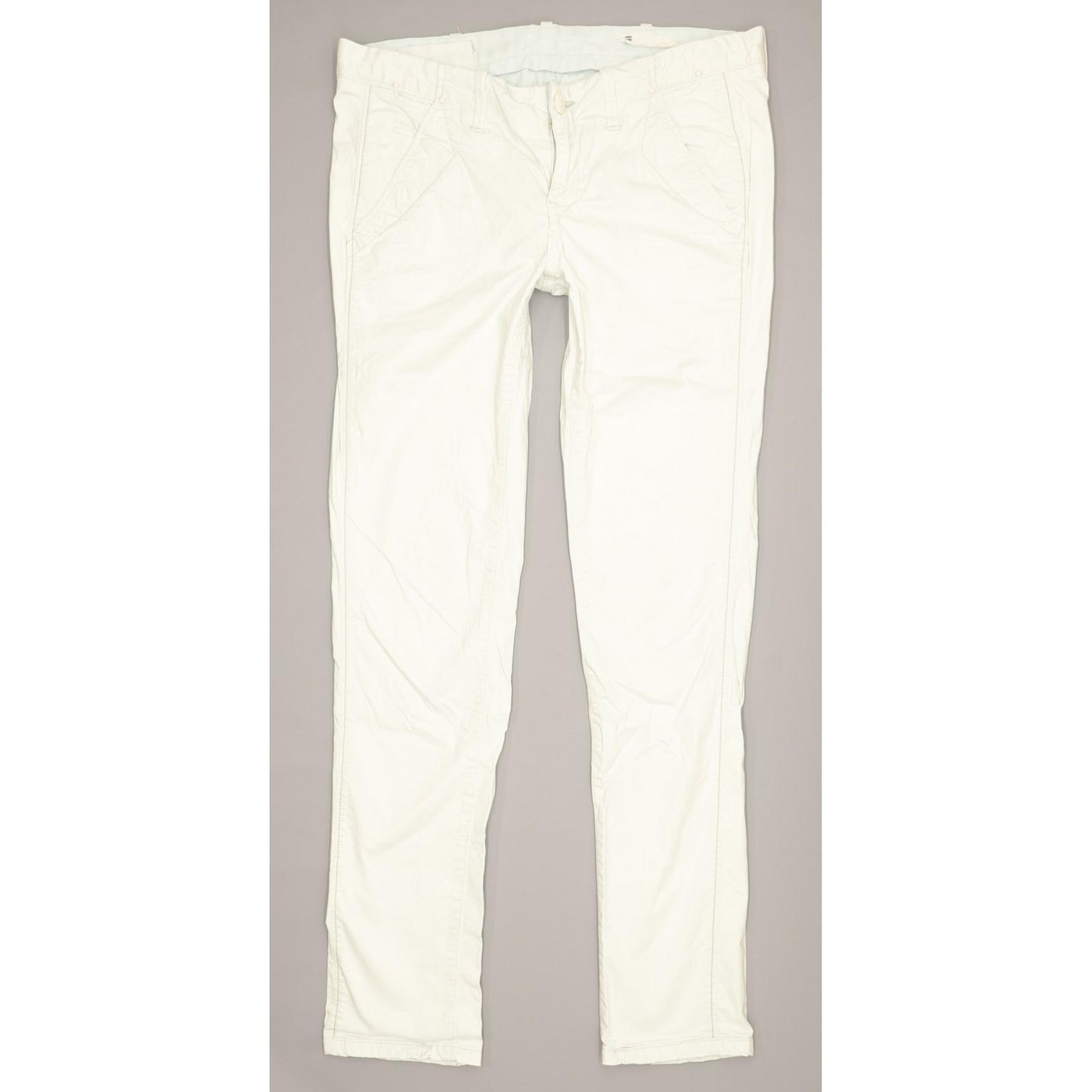 G-Star Page Women Blue Tapered Slim Chino Stretch Trousers W29 L31