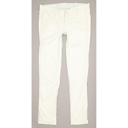 G-Star Page Women Blue Tapered Slim Chino Stretch Trousers W29 L31