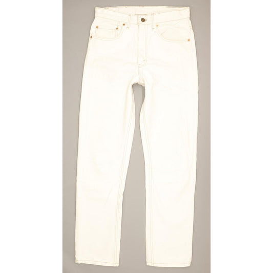 Levi's 505 Made in USA Men White Straight Regular Jeans W31 L30