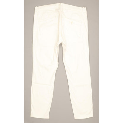 G-Star Women White Tapered Relaxed Chino Stretch Trousers W30 L26
