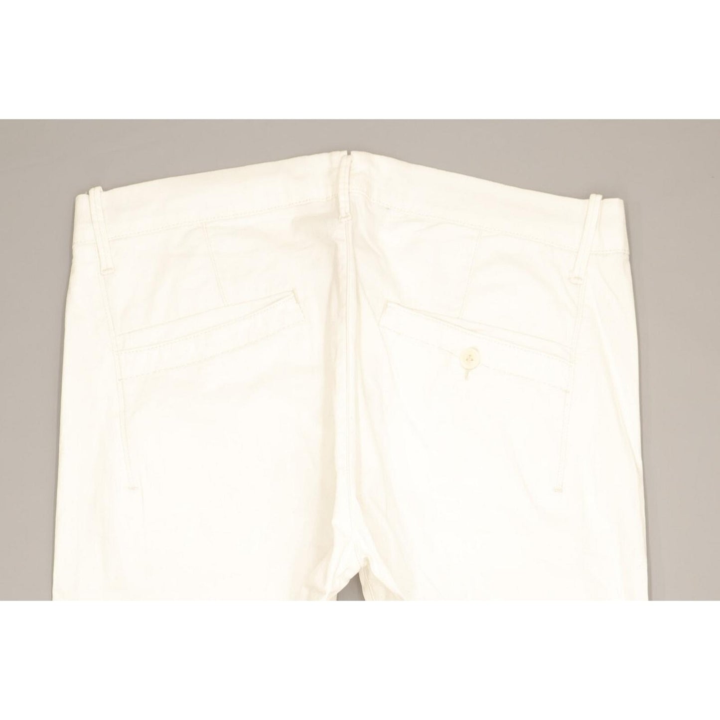 G-Star Women White Tapered Relaxed Chino Stretch Trousers W30 L26