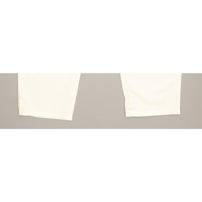 G-Star Women White Tapered Relaxed Chino Stretch Trousers W30 L26