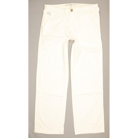 G-Star Luke White Straight Regular Jeans High Waisted W32 L33