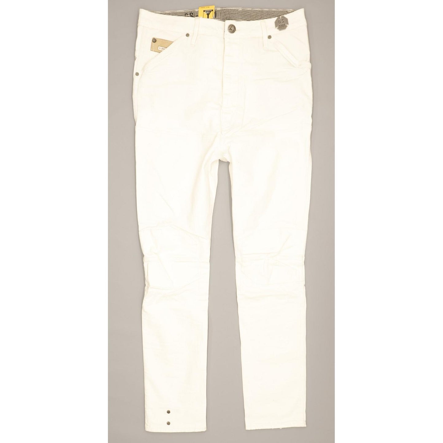 G-Star Dean White Tapered Loose Stretch Jeans High Waisted W27 L32