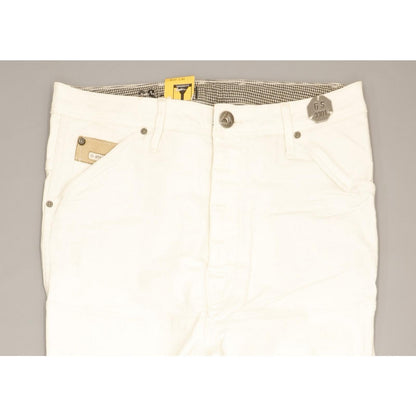 G-Star Dean White Tapered Loose Stretch Jeans High Waisted W27 L32