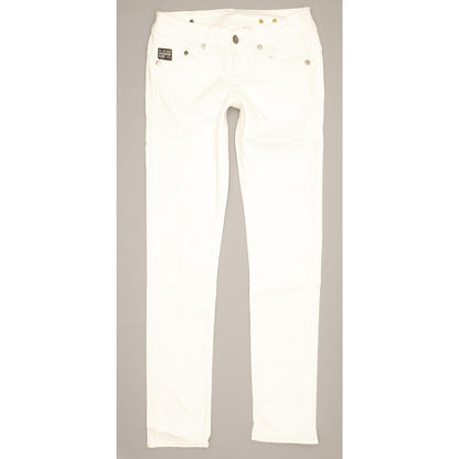 G-Star Women White Skinny Slim Stretch Jeans W28 L31