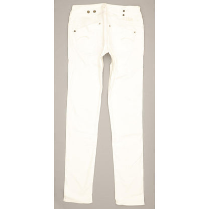 G-Star Women White Skinny Slim Stretch Jeans W28 L31