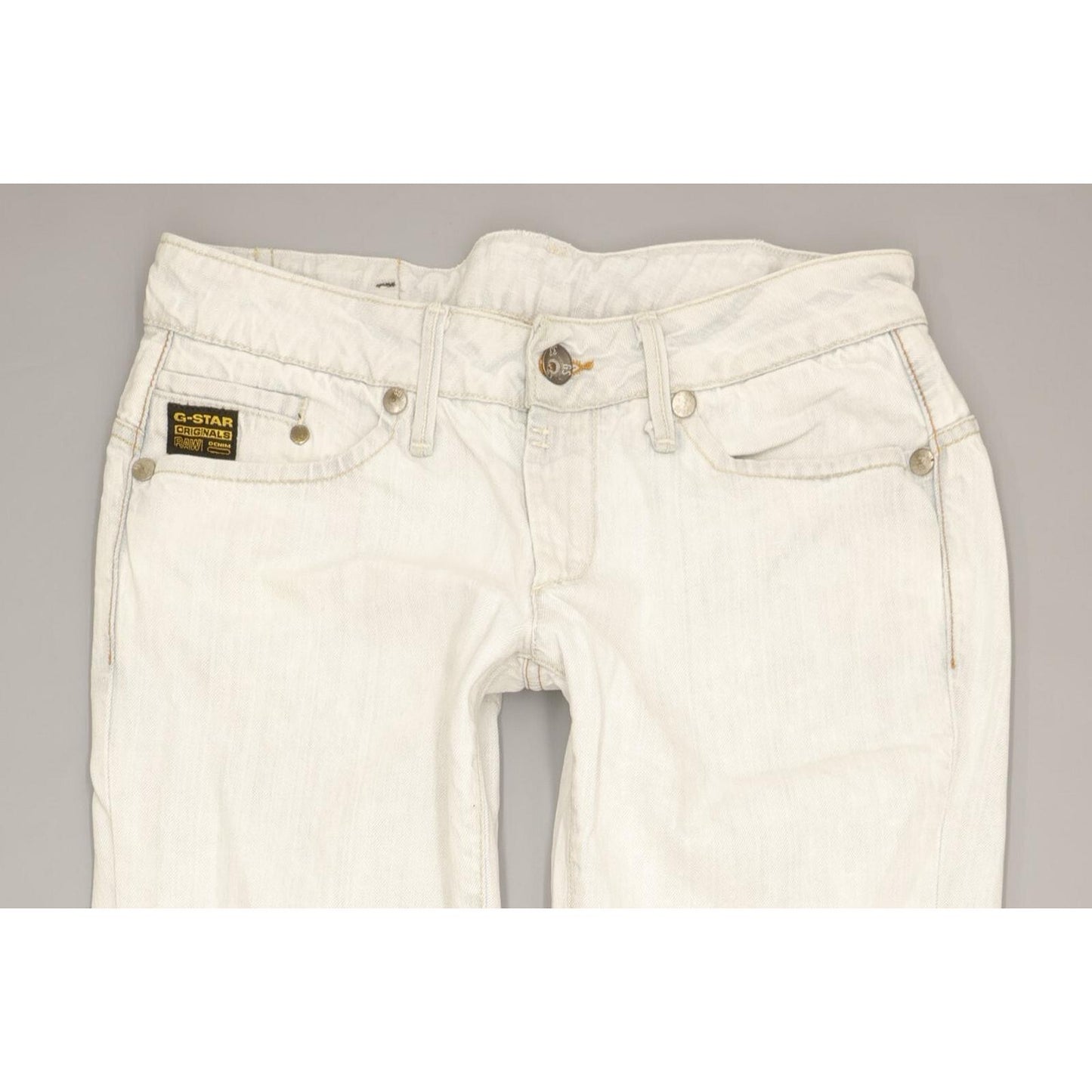 G-Star Midge Women Grey Skinny Slim Jeans W30 L34