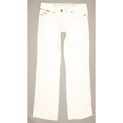 G-Star Spark Women White Straight Loose Jeans W31 L34