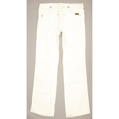 G-Star Spark Women White Straight Loose Jeans W31 L34