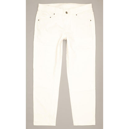G-Star Kate Women White Tapered Regular Boyfriend Jeans W28 L30