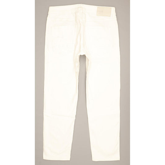 G-Star Kate Women White Tapered Regular Boyfriend Jeans W28 L30