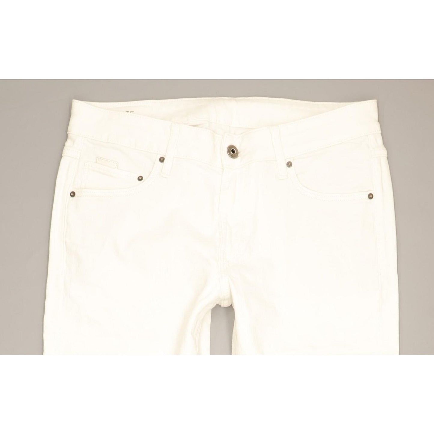 G-Star Kate Women White Tapered Regular Boyfriend Jeans W28 L30