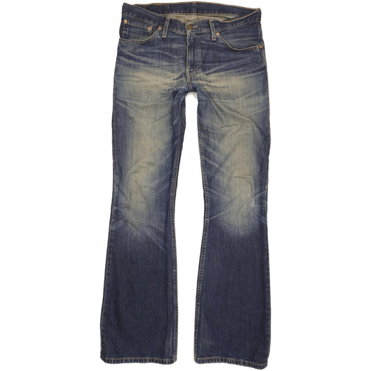 Levi's 516 Discontinued Men Blue Bootcut Regular Jeans W34 L36
