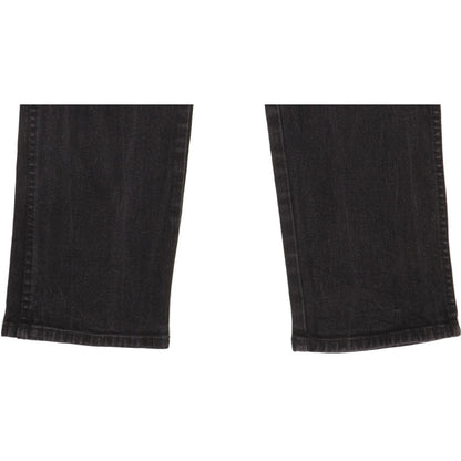 Wrangler Men Black Straight Regular Stretch Jeans W33 L33