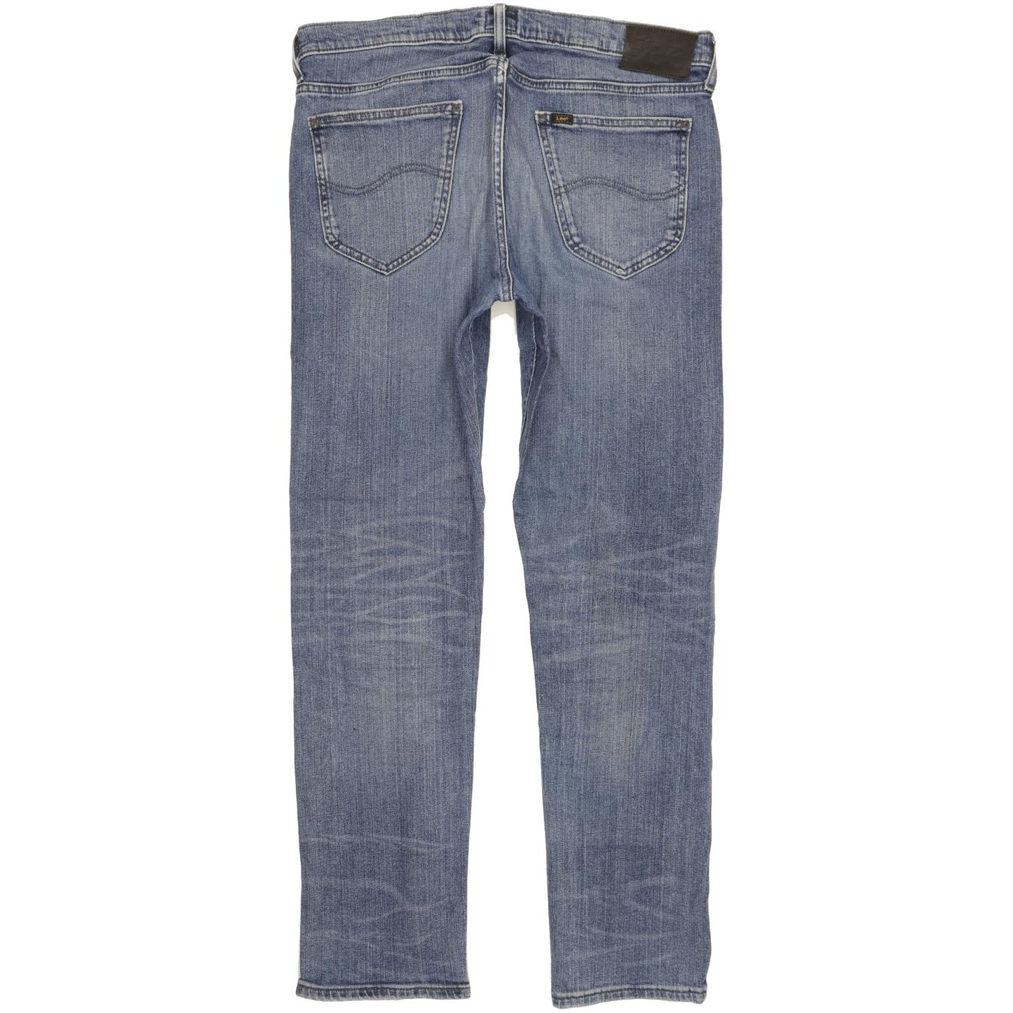 Lee Daren Men Blue Straight Slim Stretch Jeans W34 L31