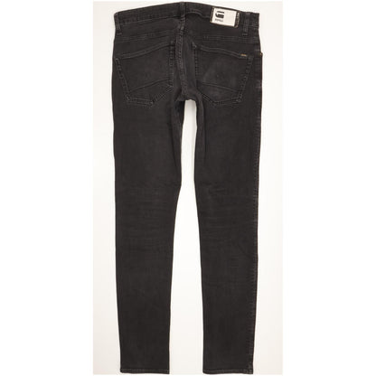 G-Star 3301-A Men Black Skinny Slim Stretch Jeans W34 L34