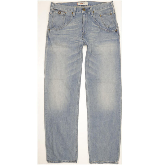 Levi's 503 Blue Straight Loose Jeans High Waisted W34 L34