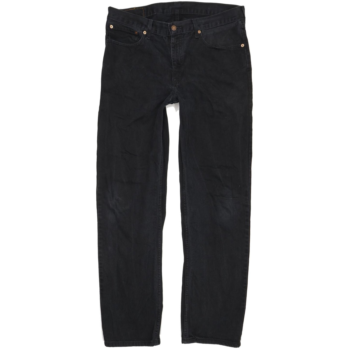 Levi's 751 Men Black Straight Regular Jeans W36 L33