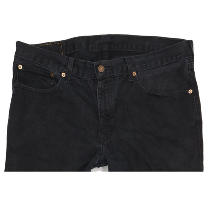 Levi's 751 Men Black Straight Regular Jeans W36 L33