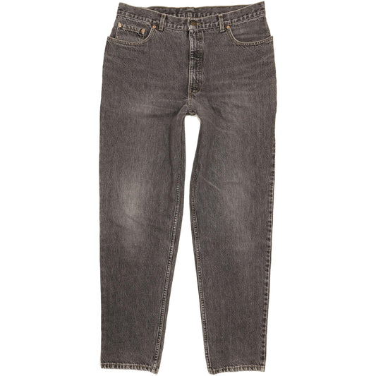 Levi's 726 Men Grey Tapered Regular Jeans W38 L34