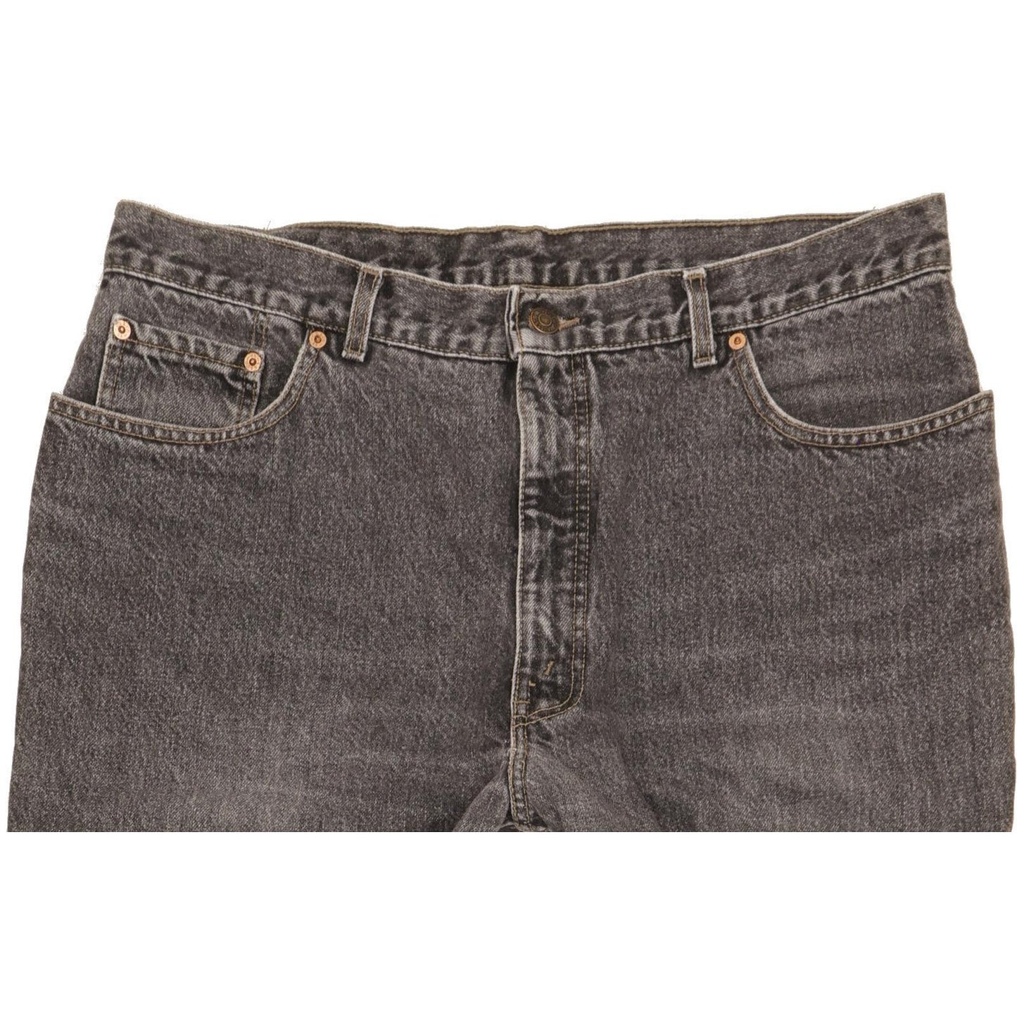 Levi's 726 Men Grey Tapered Regular Jeans W38 L34