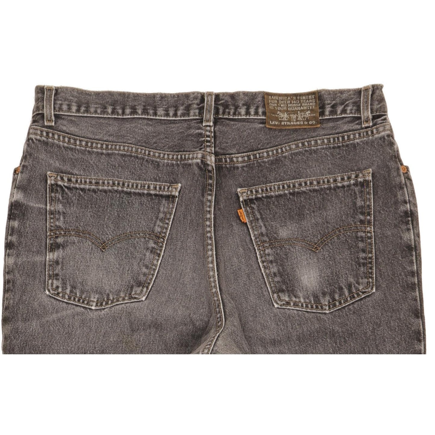 Levi's 726 Men Grey Tapered Regular Jeans W38 L34