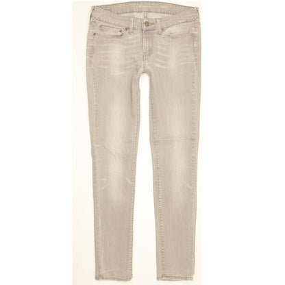 Levi's Slight Curve Women Grey Skinny Slim Stretch Jeans W29 L30