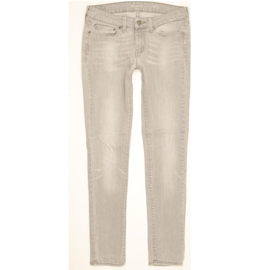 Levi's Slight Curve Women Grey Skinny Slim Stretch Jeans W29 L30