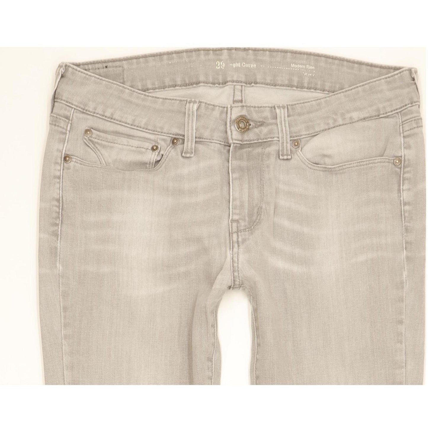 Levi's Slight Curve Women Grey Skinny Slim Stretch Jeans W29 L30