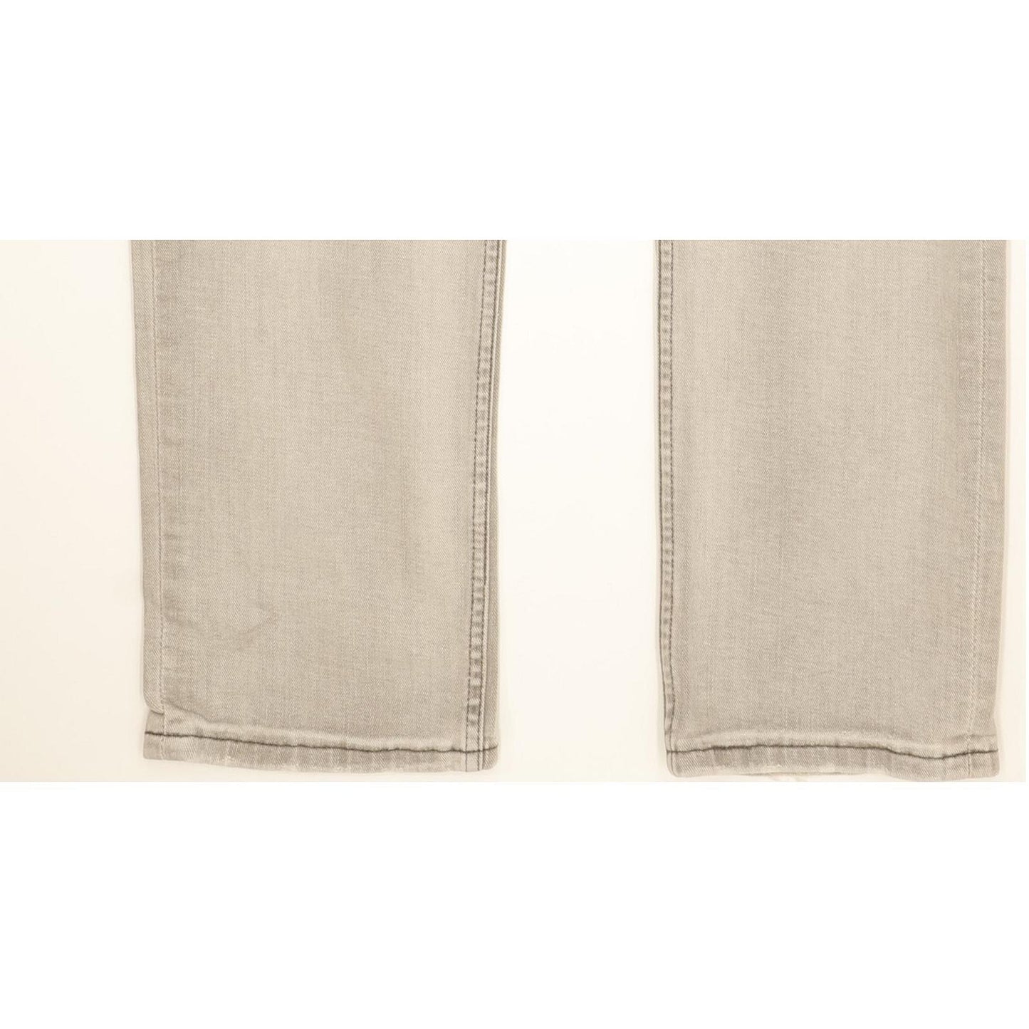 Levi's 519 Men Grey Straight Slim Stretch Jeans W34 L32