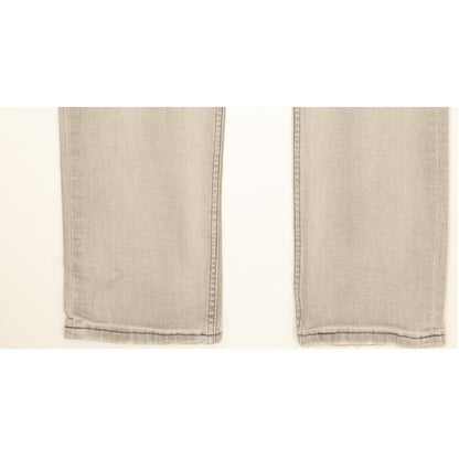 Levi's 519 Men Grey Straight Slim Stretch Jeans W34 L32