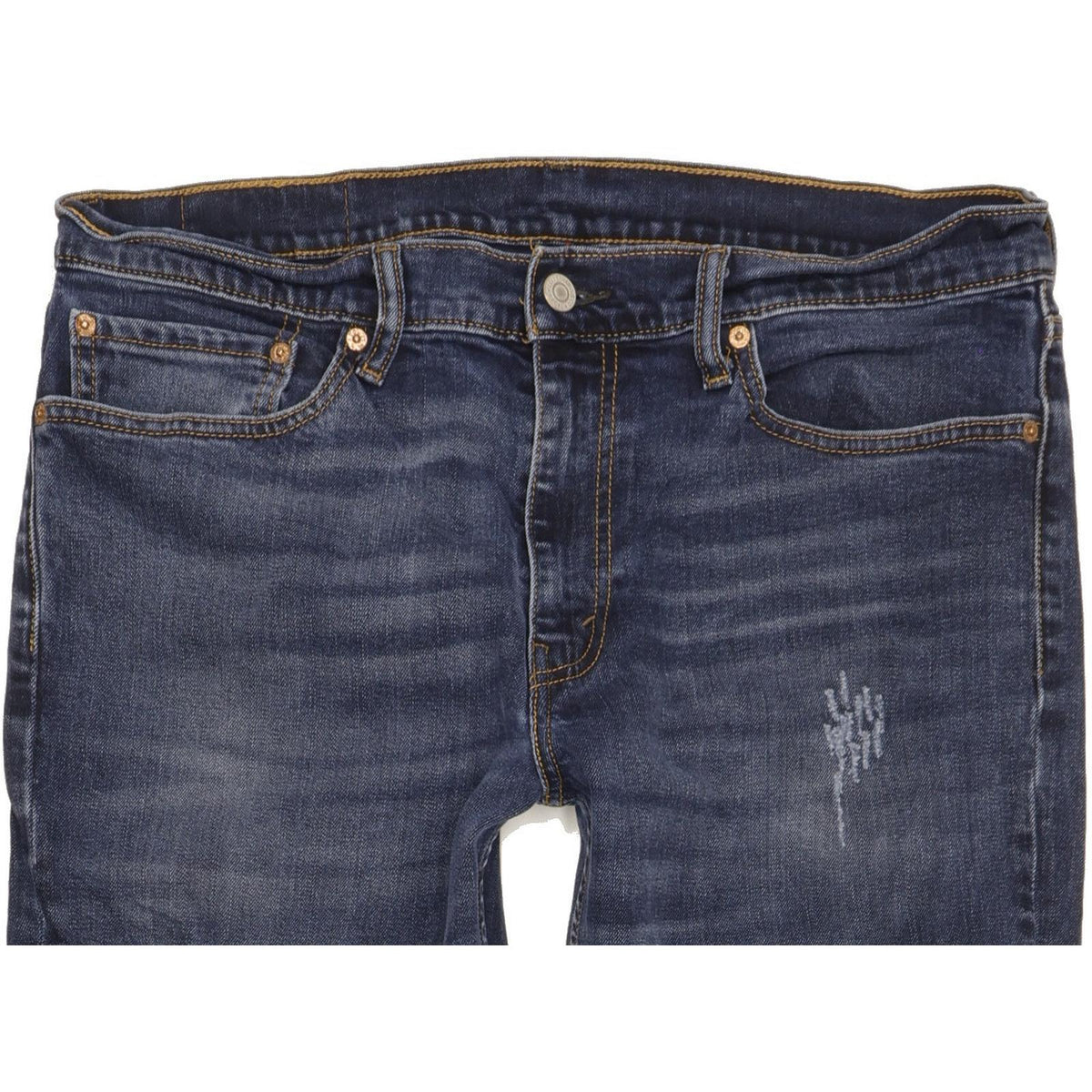Levi's 511 Blue Straight Slim Jeans High Waisted W36 L32