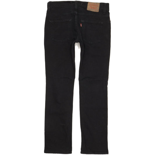 Levi's 511 Men Black Straight Slim Jeans W34 L31
