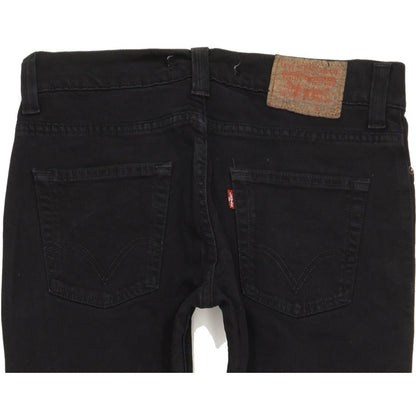 Levi's 511 Men Black Straight Slim Jeans W34 L31