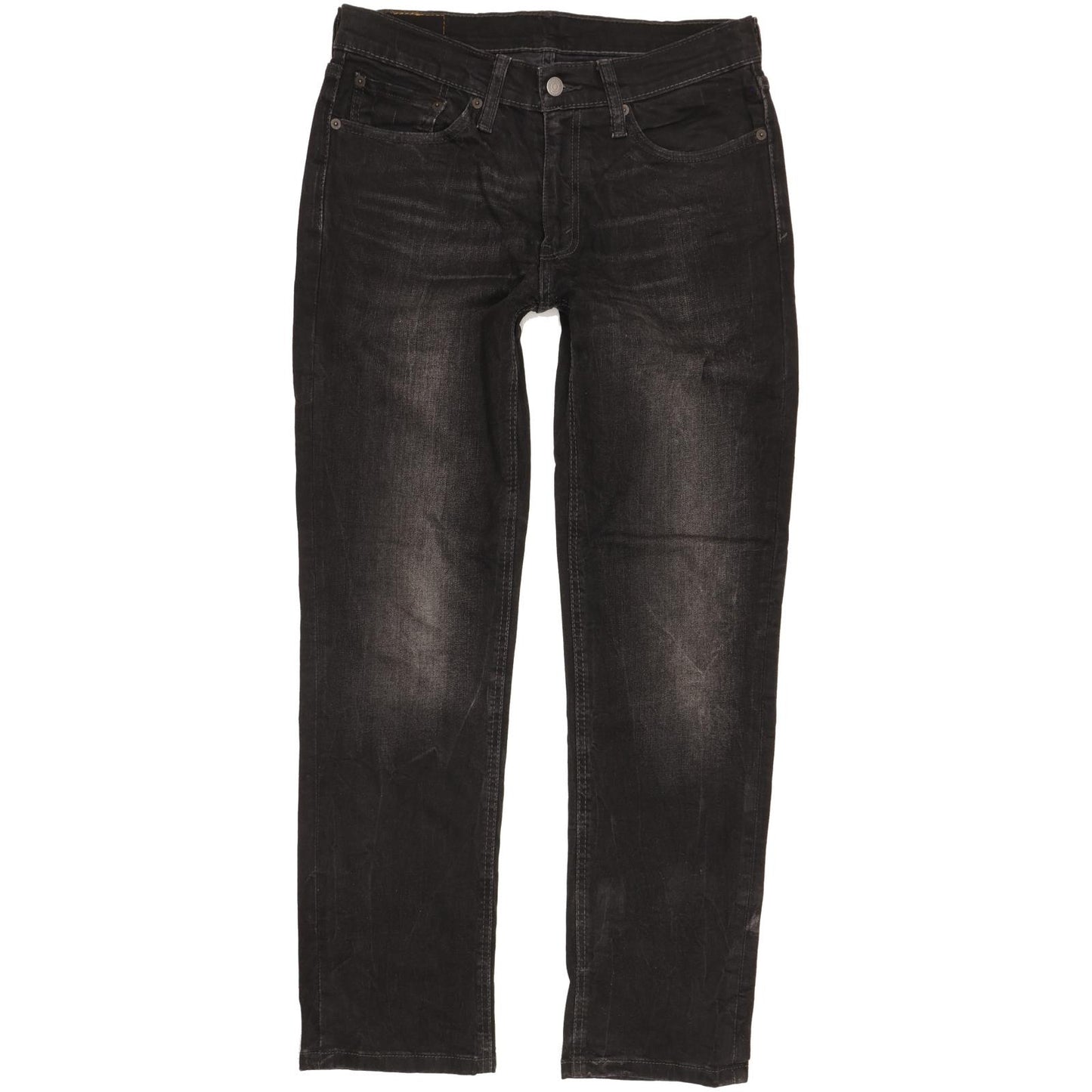 Levi's 541 Men Black Straight Slim Stretch Jeans W31 L31