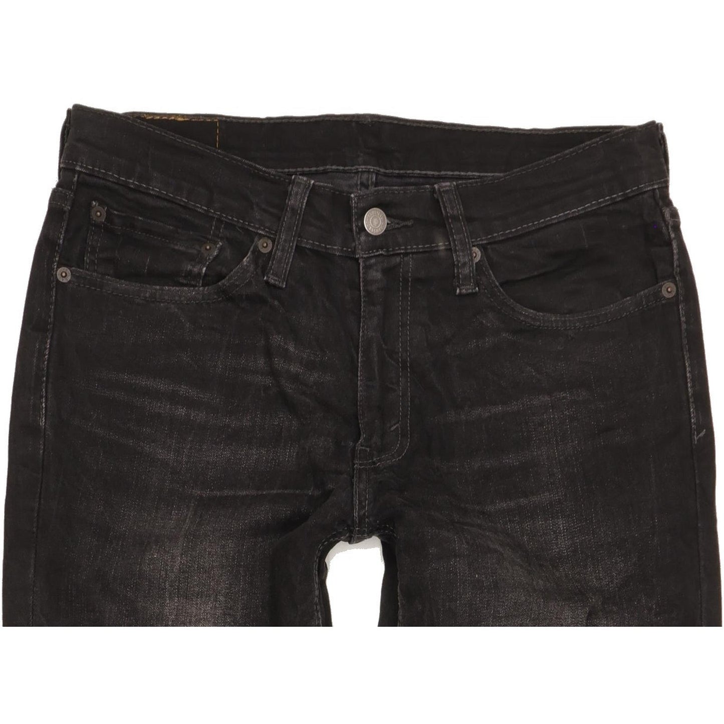 Levi's 541 Men Black Straight Slim Stretch Jeans W31 L31